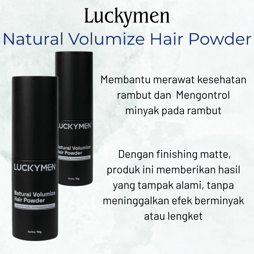 Luckymen Natural Volumize Hair Powder
