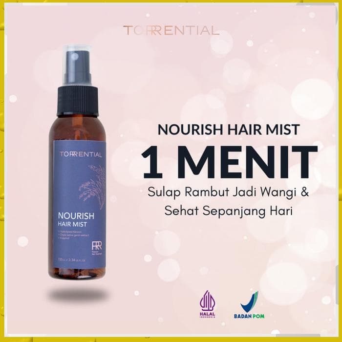 Torrential Nourish Hair Mist - Atasi Rambut Kusut dan Sulit Diatur