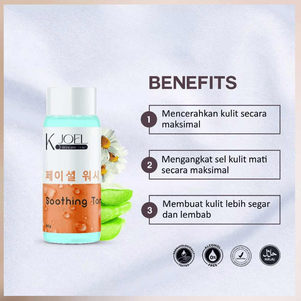 KJOEL - Sooting Toner 60ml
