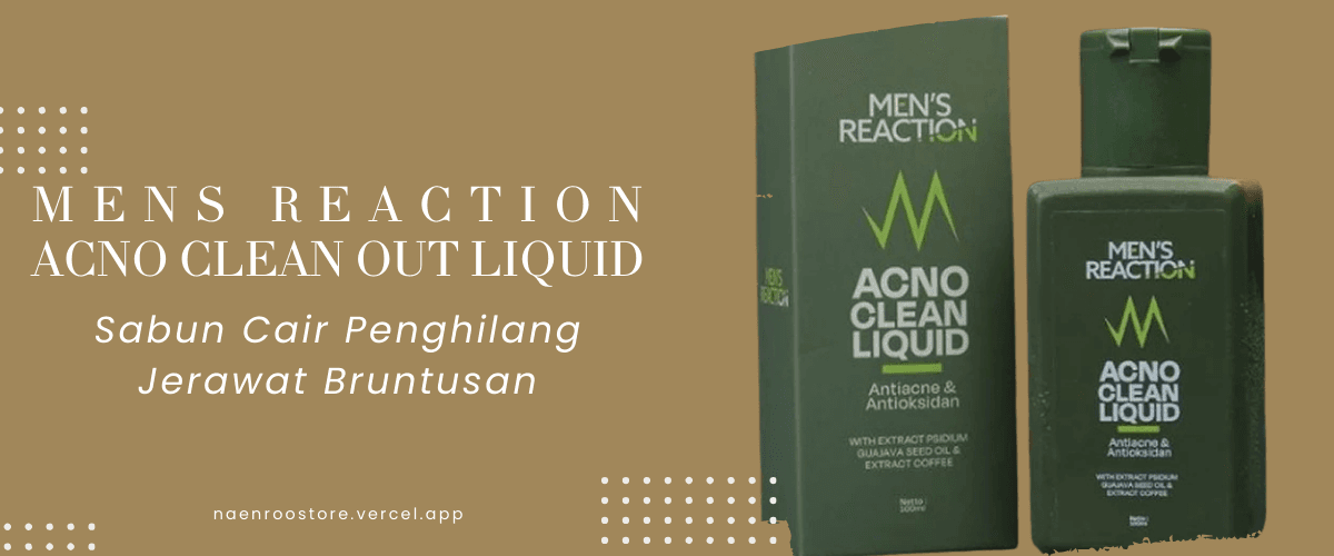 MENS REACTION Acno Clean Out Liquid